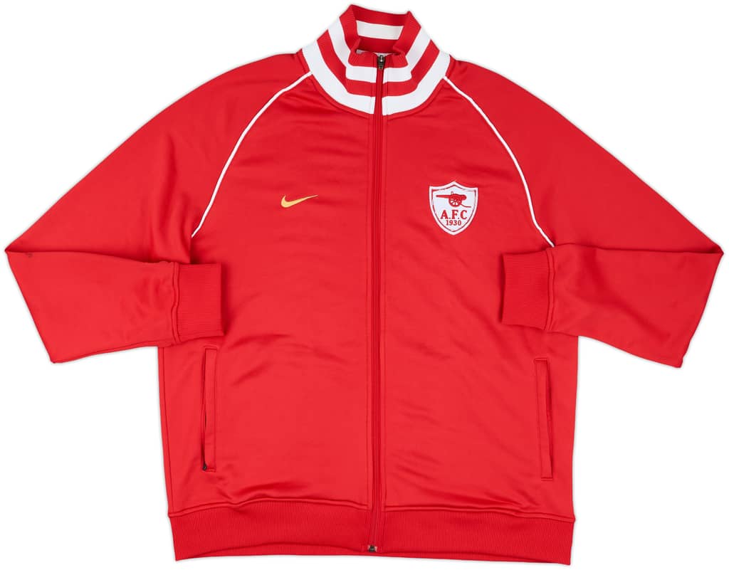 2007-08 Arsenal Nike Football Classics Track Jacket - 8/10 - (XL)