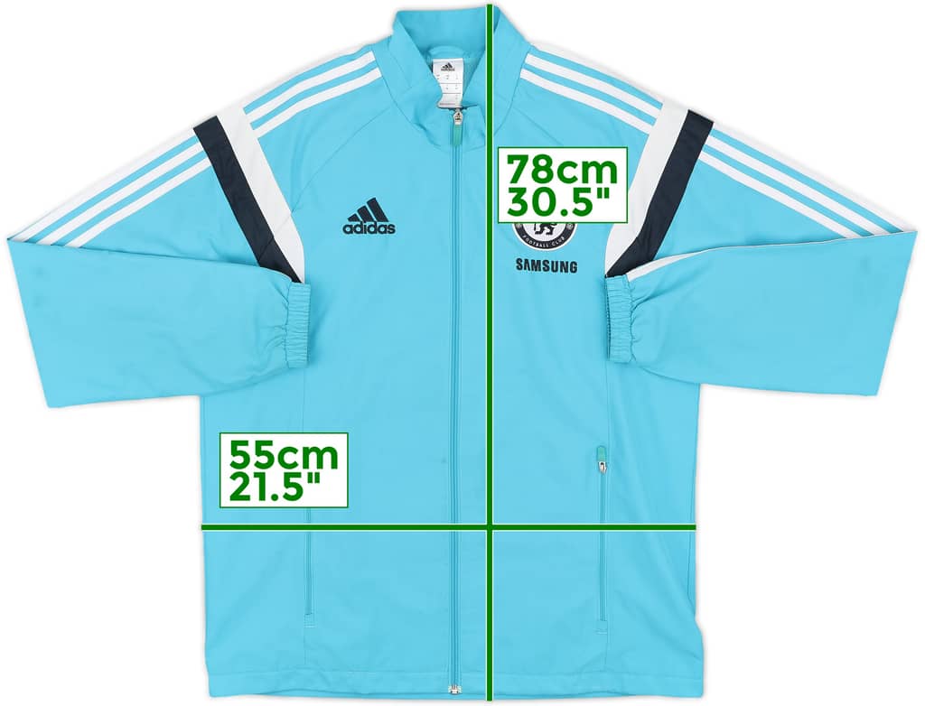 2014-15 Chelsea adidas Track Jacket - 5/10 - (M)