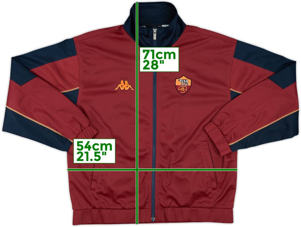 2000-01 Roma Kappa Track Jacket - 8/10 - (M)