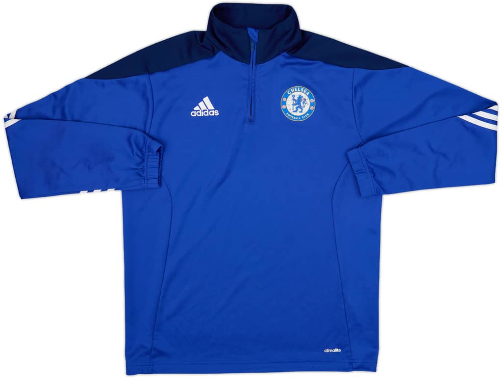 2014-15 Chelsea adidas 1/4 Zip Training Top - 6/10 - (M)