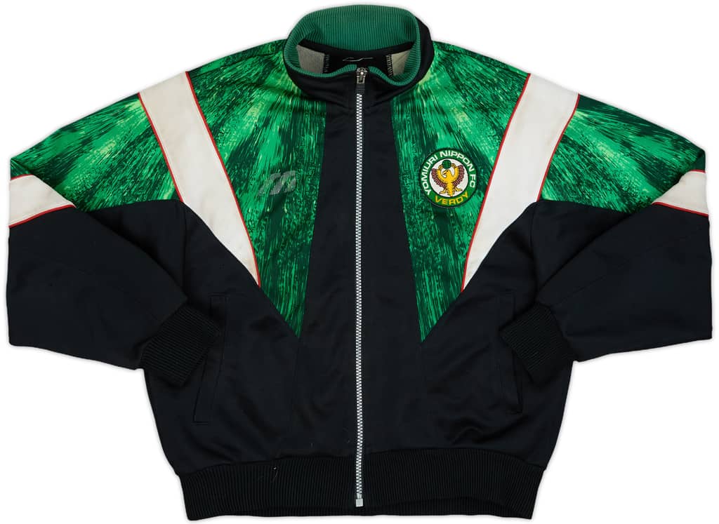 1993-95 Verdy Kawasaki Mizuno Track Jacket - 5/10 - (L.Boys)