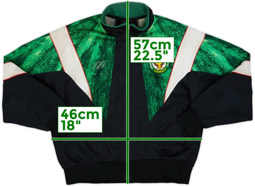 1993-95 Verdy Kawasaki Mizuno Track Jacket - 5/10 - (L.Boys)