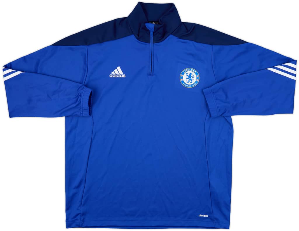 2014-15 Chelsea adidas 1/4 Zip Training Top - 8/10 - (XL)