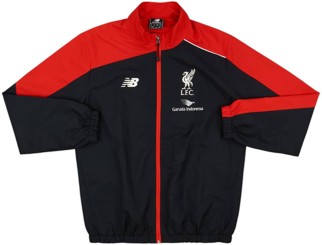2015-16 Liverpool New Balance Track Jacket - 8/10 - (M)