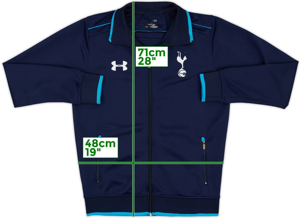 2013-14 Tottenham Under Armour Track Jacket - 8/10 - (L)