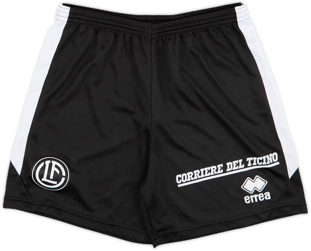 2022-23 FC Lugano Home Shorts - 9/10 - (XS)