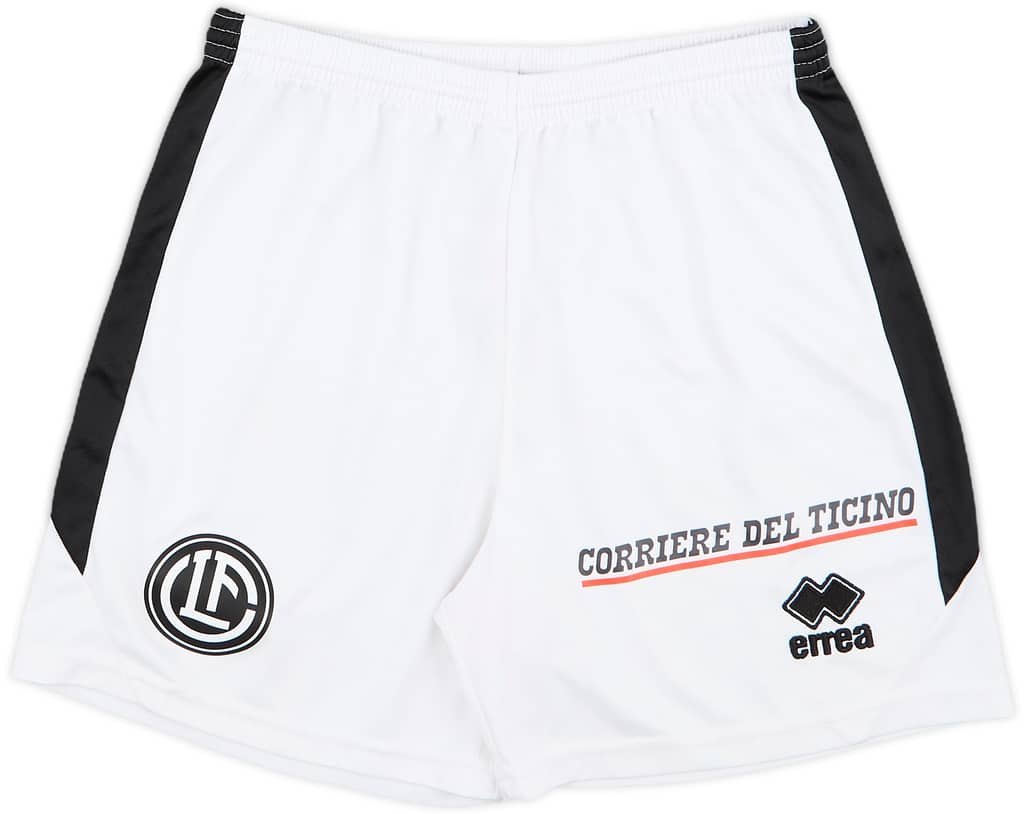 2022-23 FC Lugano Away Shorts - 8/10 - (XS)