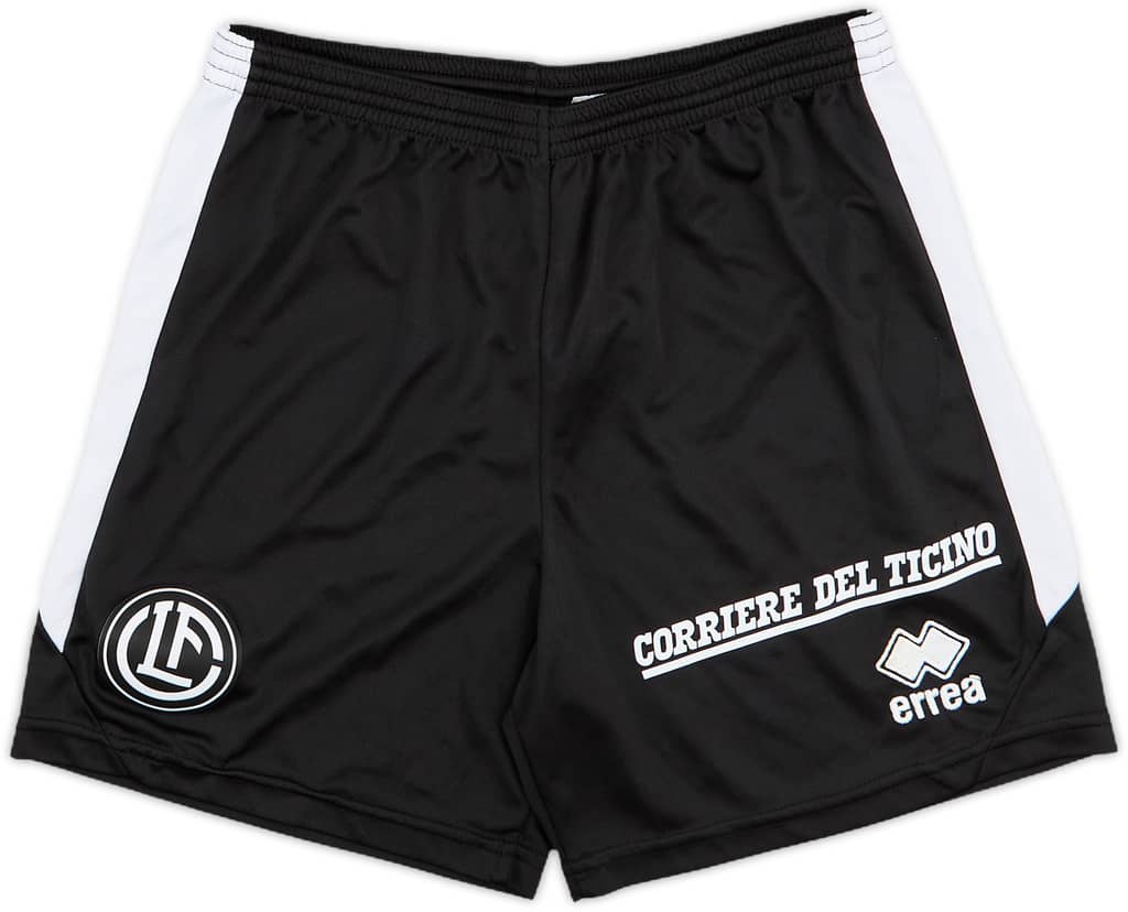 2022-23 FC Lugano Home Shorts - 10/10 - (XS)