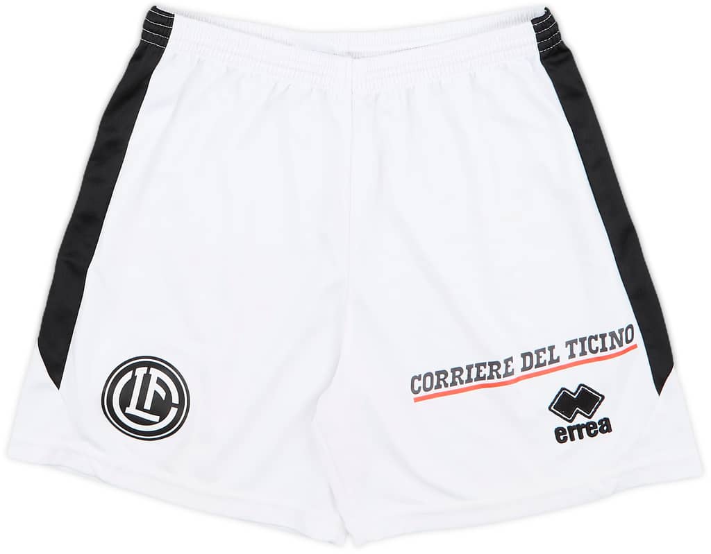 2022-23 FC Lugano Away Shorts - 9/10 - (XS)