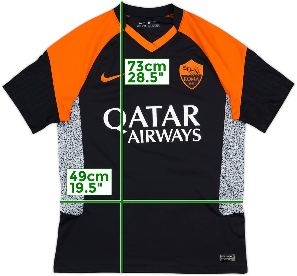 2020-21 Roma Third Shirt - 10/10 - (M)