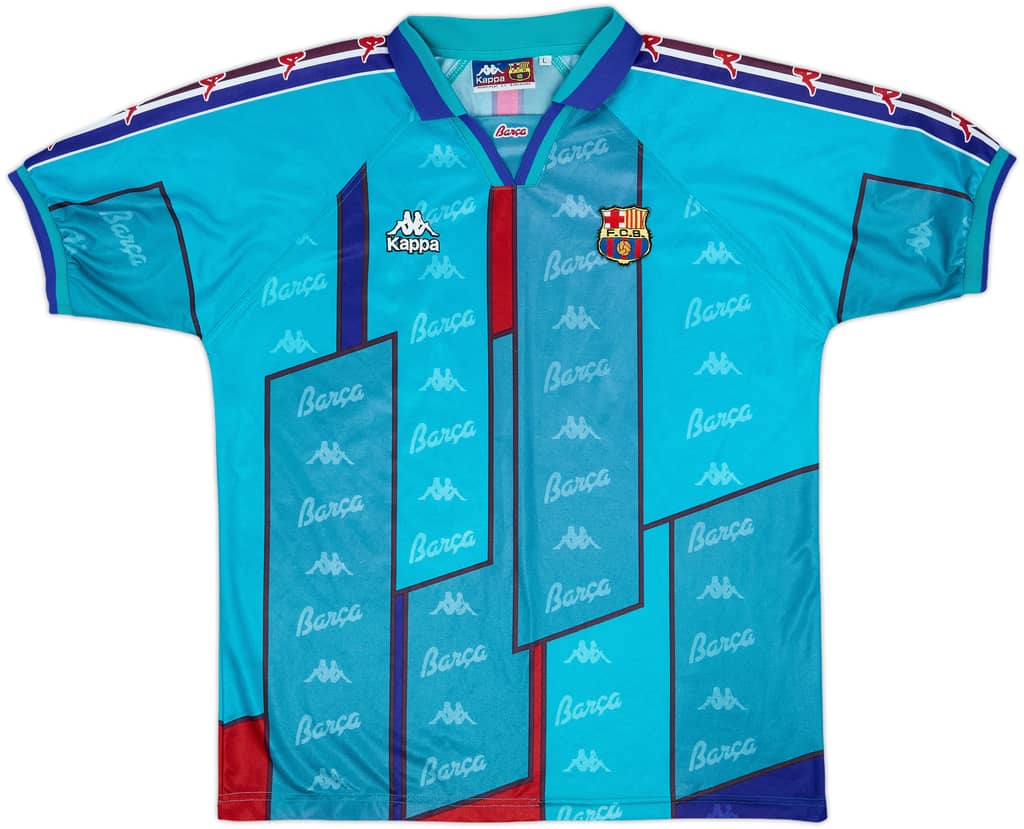 1995-97 Barcelona Away Shirt - 9/10 - (L)