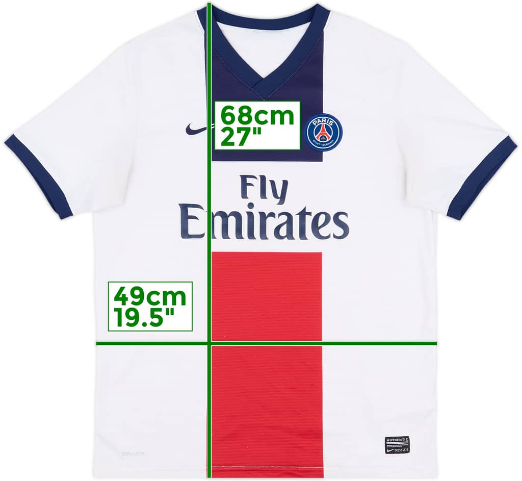 2013-14 Paris Saint-Germain Away Shirt - 6/10 - (XL.Boys)