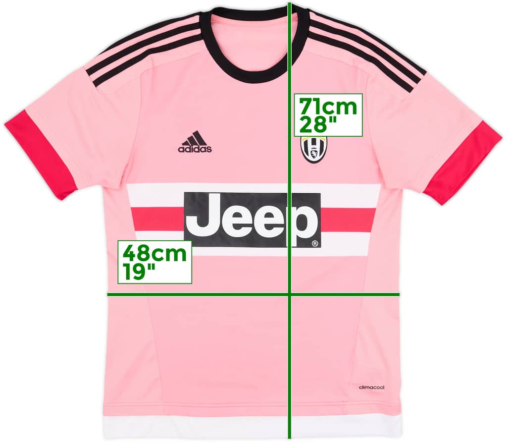 2015-16 Juventus Away Shirt - 8/10 - (S)
