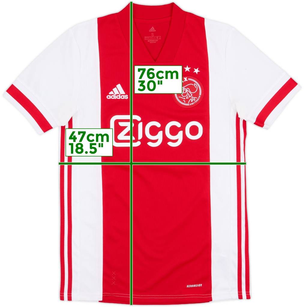 2020-21 Ajax Home Shirt - 8/10 - (S)
