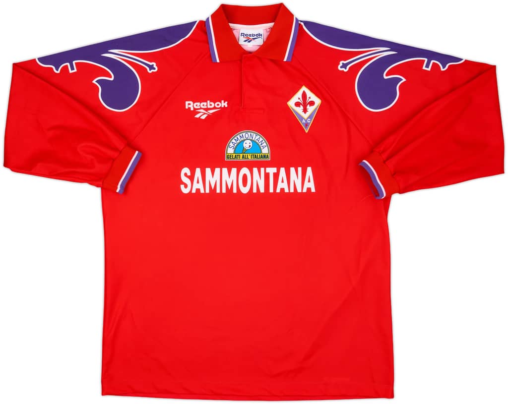 1995-97 Fiorentina Third L/S Shirt - 8/10 - (XL)