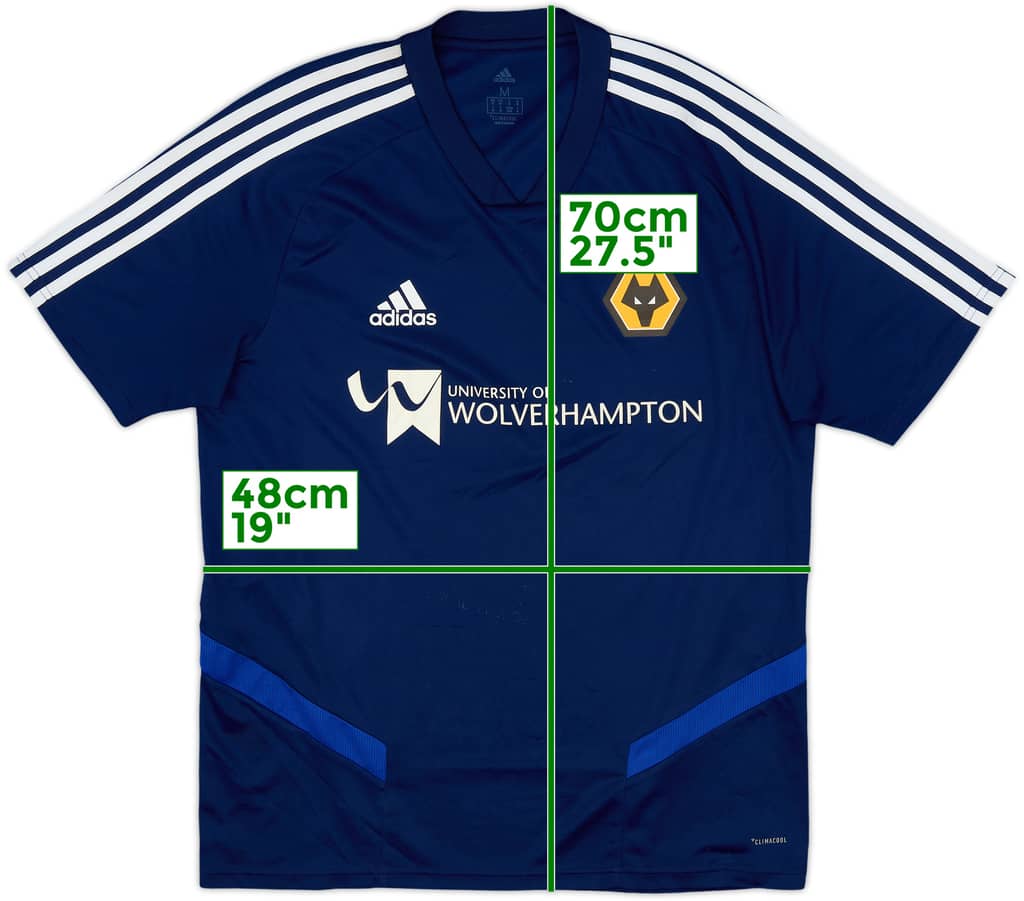 2019-20 Wolves adidas Training Shirt - 7/10 - (M)