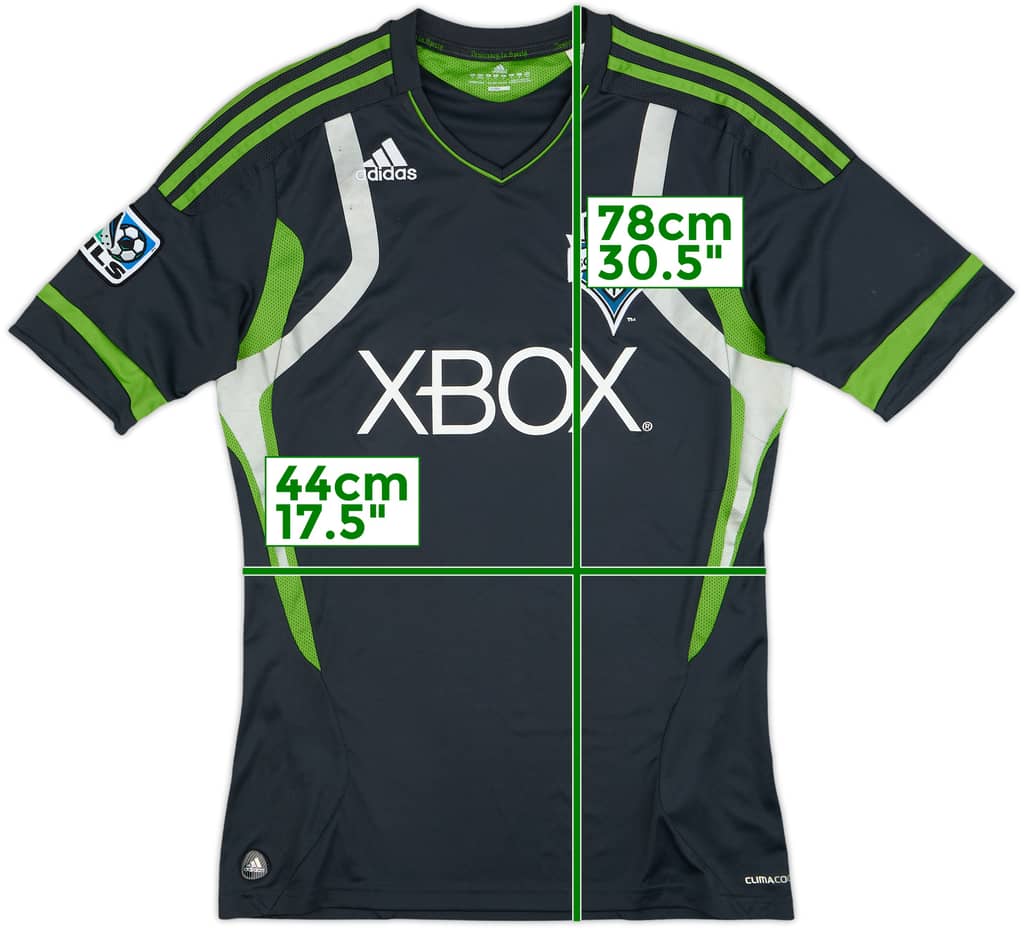 2011-12 Seattle Sounders Away Shirt - 7/10 - (S)