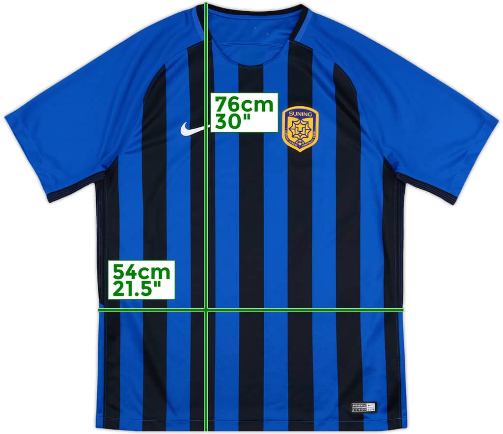 2018 Jiangsu Suning FC Home Shirt - 9/10 - (XL)