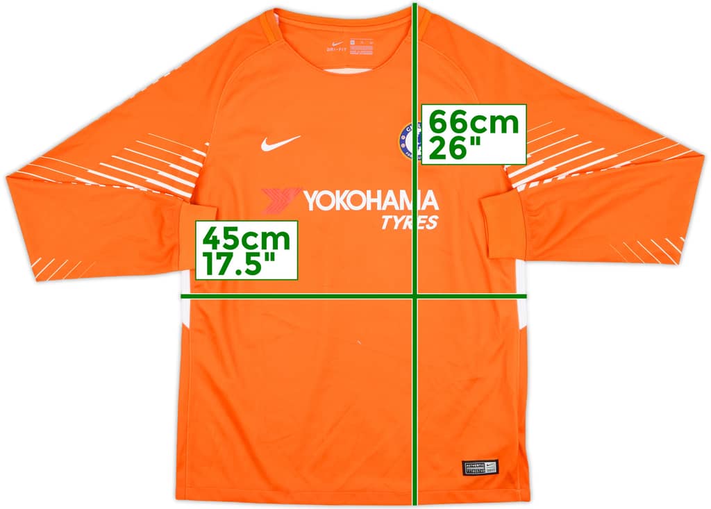 2017-18 Chelsea GK Shirt - 9/10 - (XL.Boys)