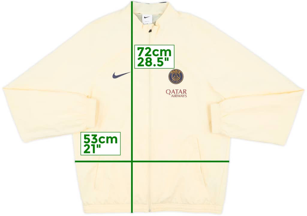 2023-24 Paris Saint-Germain Nike Track Jacket - 7/10 - (M)