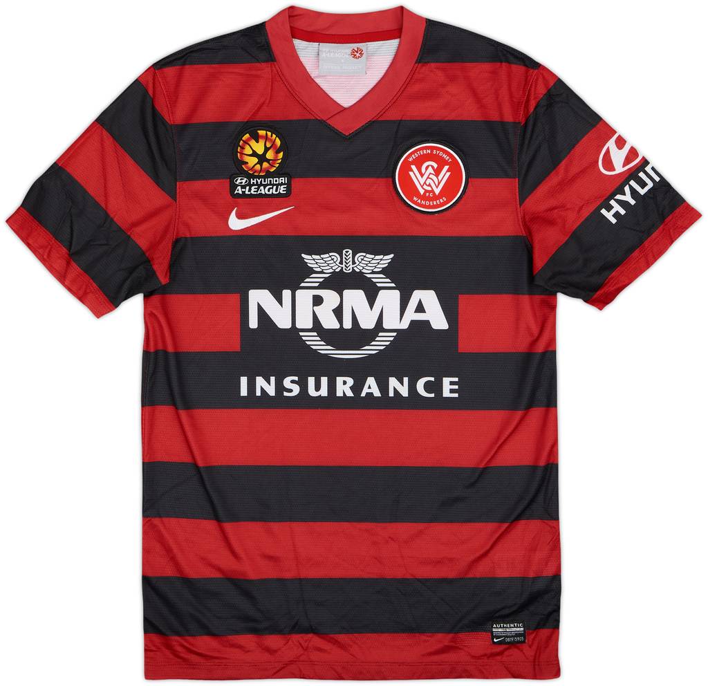 2013-14 Western Sydney Wanderers Home Shirt - 8/10 - (S)