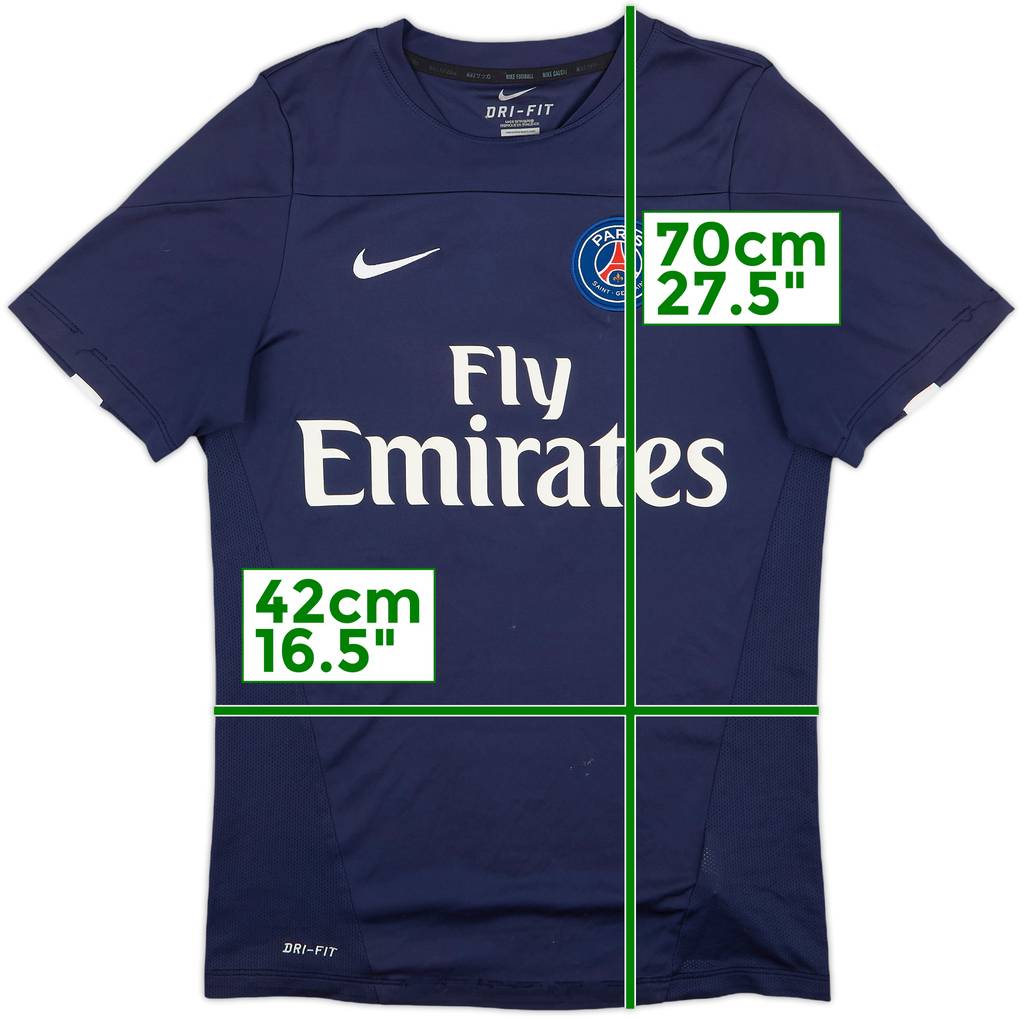 2013-14 Paris Saint-Germain Nike Training Shirt - 7/10 - (S)