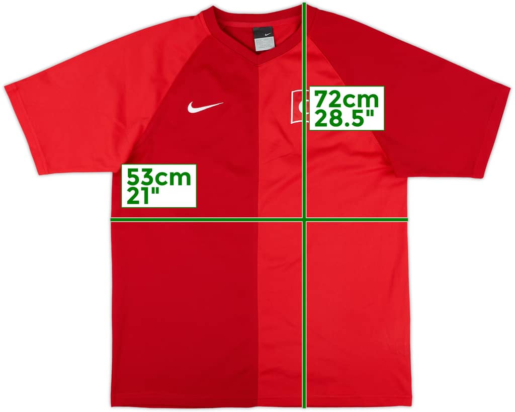 2006-08 Turkey Basic Home Shirt - 8/10 - (M)