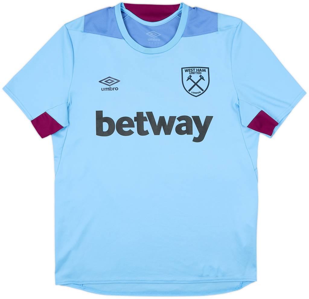 2019-20 West Ham Umbro Training Shirt - 9/10 - (L)