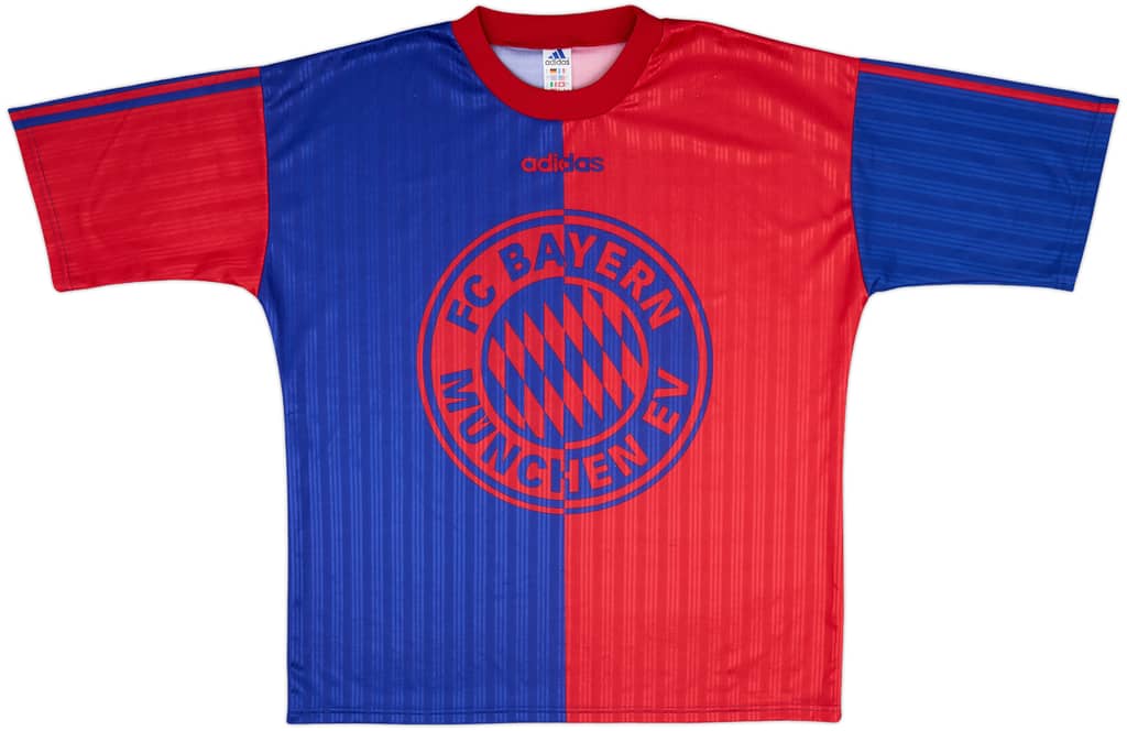 1995-96 Bayern Munich adidas Training Shirt - 6/10 - (L)