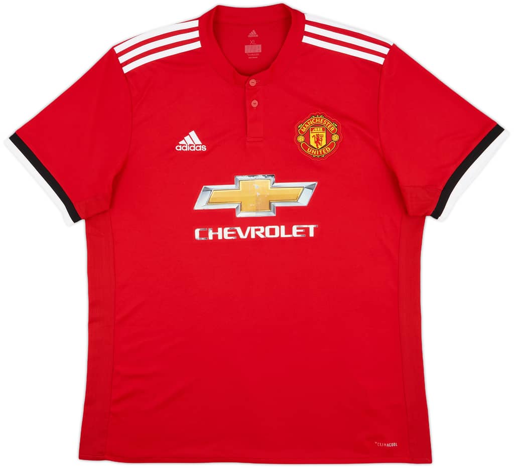 2017-18 Manchester United Home Shirt - 5/10 - (XL)