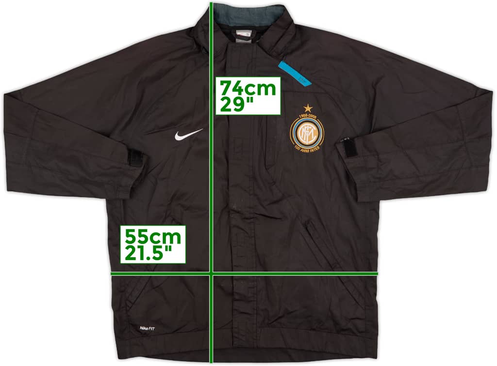 2007-08 Inter Milan Nike Track Jacket - 6/10 - (S)