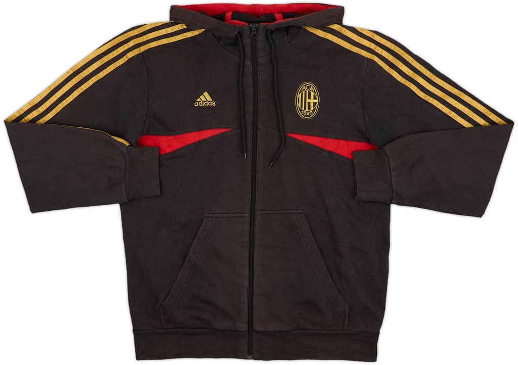 2013-14 AC Milan adidas Hooded Track Jacket - 7/10 - (M)