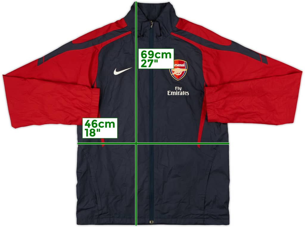 2011-12 Arsenal Nike Track Jacket - 8/10 - (S)