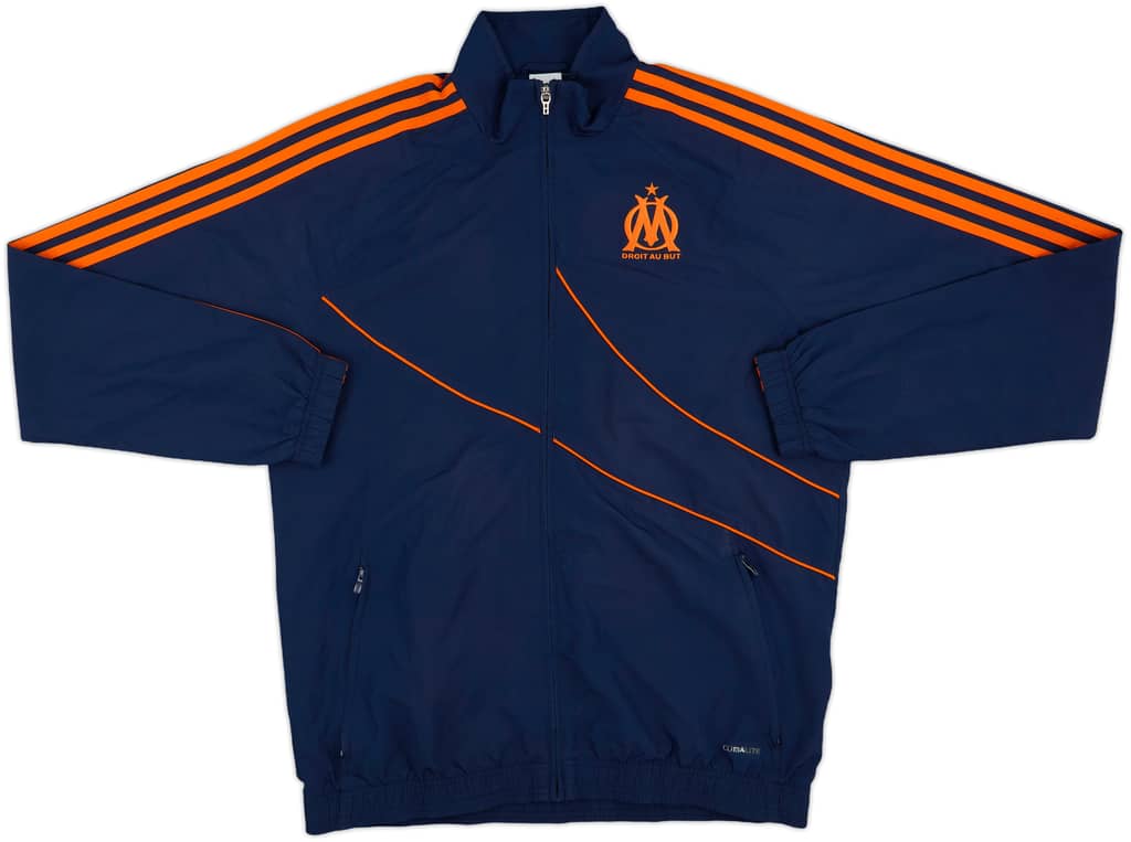 2013-14 Olympique Marseille adidas Track Jacket - 8/10 - (L)
