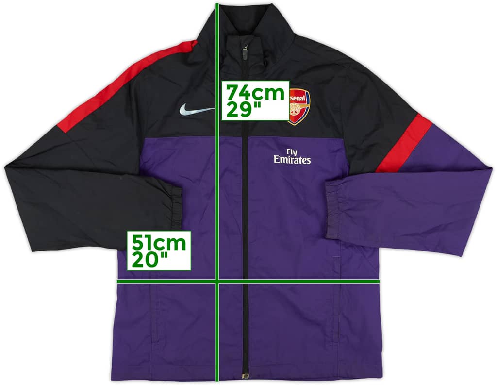 2012-13 Arsenal Nike Track Jacket - 5/10 - (S)