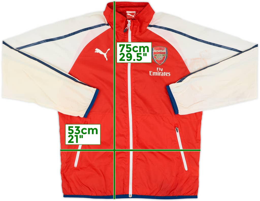 2014-15 Arsenal Puma Windbreaker - 5/10 - (M)