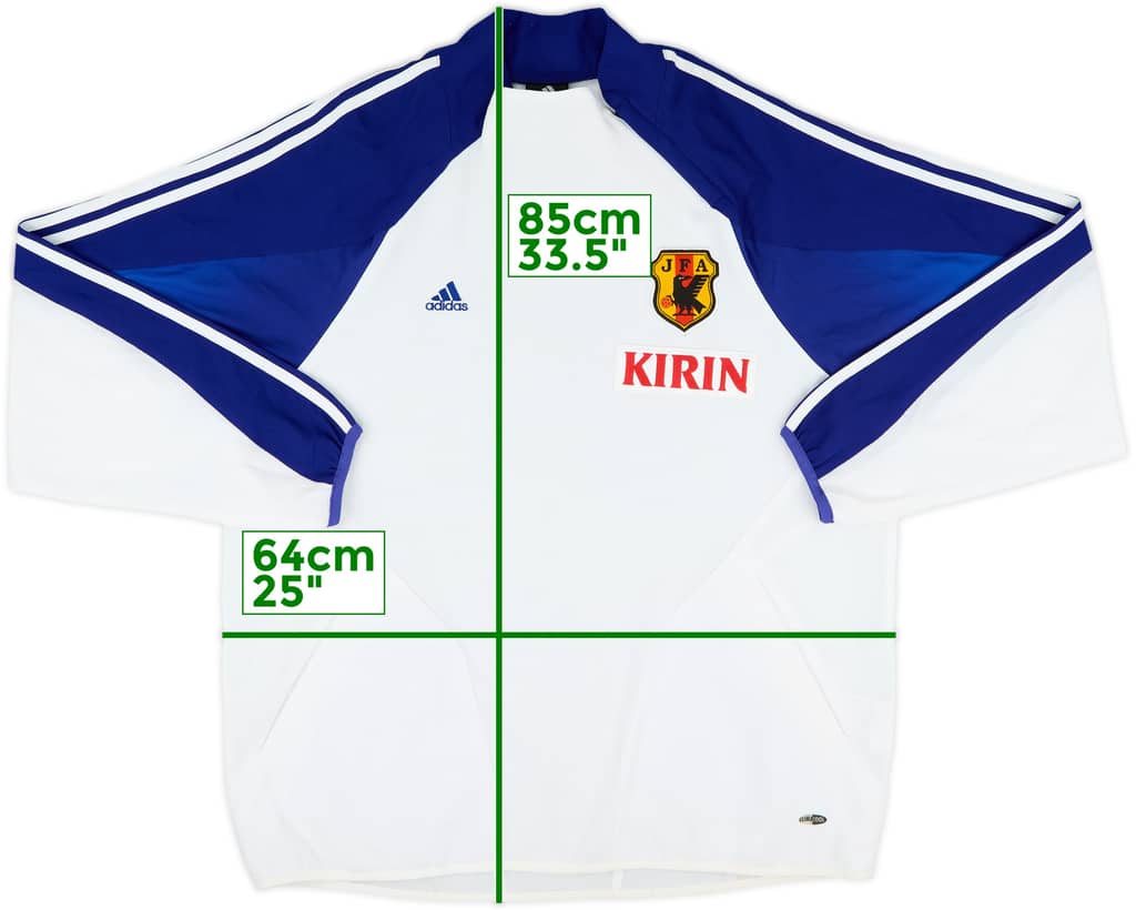 2002-04 Japan adidas Player Issue Sweat Top - 8/10 - (L)
