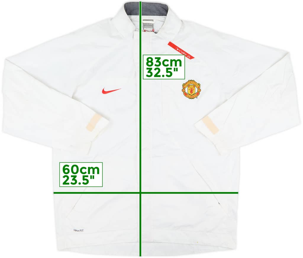 2007-08 Manchester United Nike Rain Jacket - 6/10 - (M)