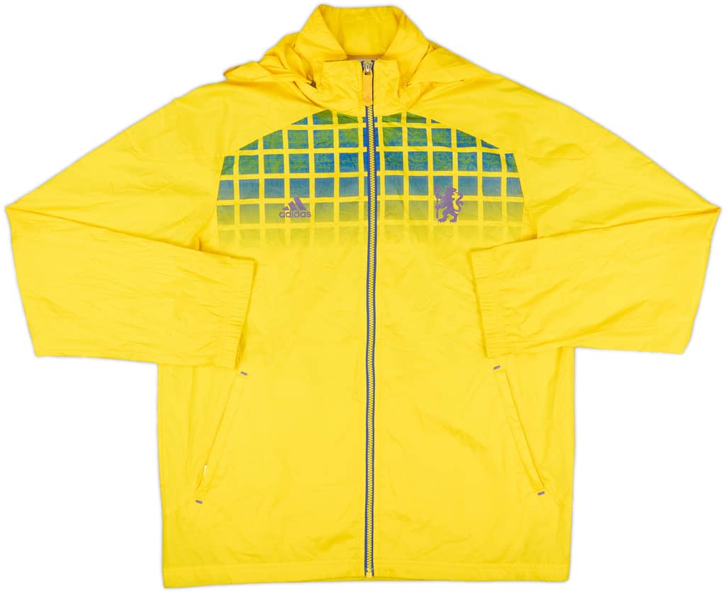 2011-12 Chelsea adidas Hooded Rain Jacket - 8/10 - (L)