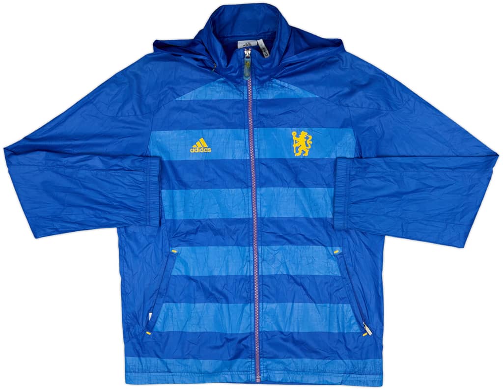 2011-12 Chelsea adidas Hooded Rain Jacket - 7/10 - (XL)