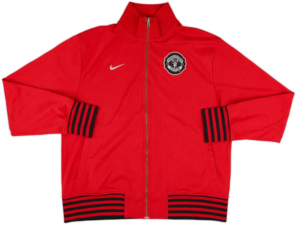 2010-11 Manchester United Nike Track Jacket - 9/10 - (L)