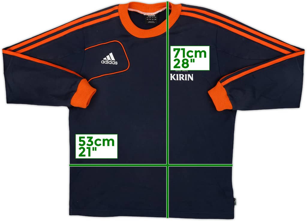 2011-12 Japan adidas Sweat Top - 7/10 - (L)