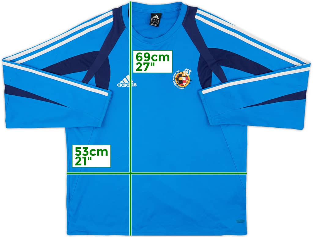 2004-06 Spain adidas Training Top - 8/10 - (M/L)