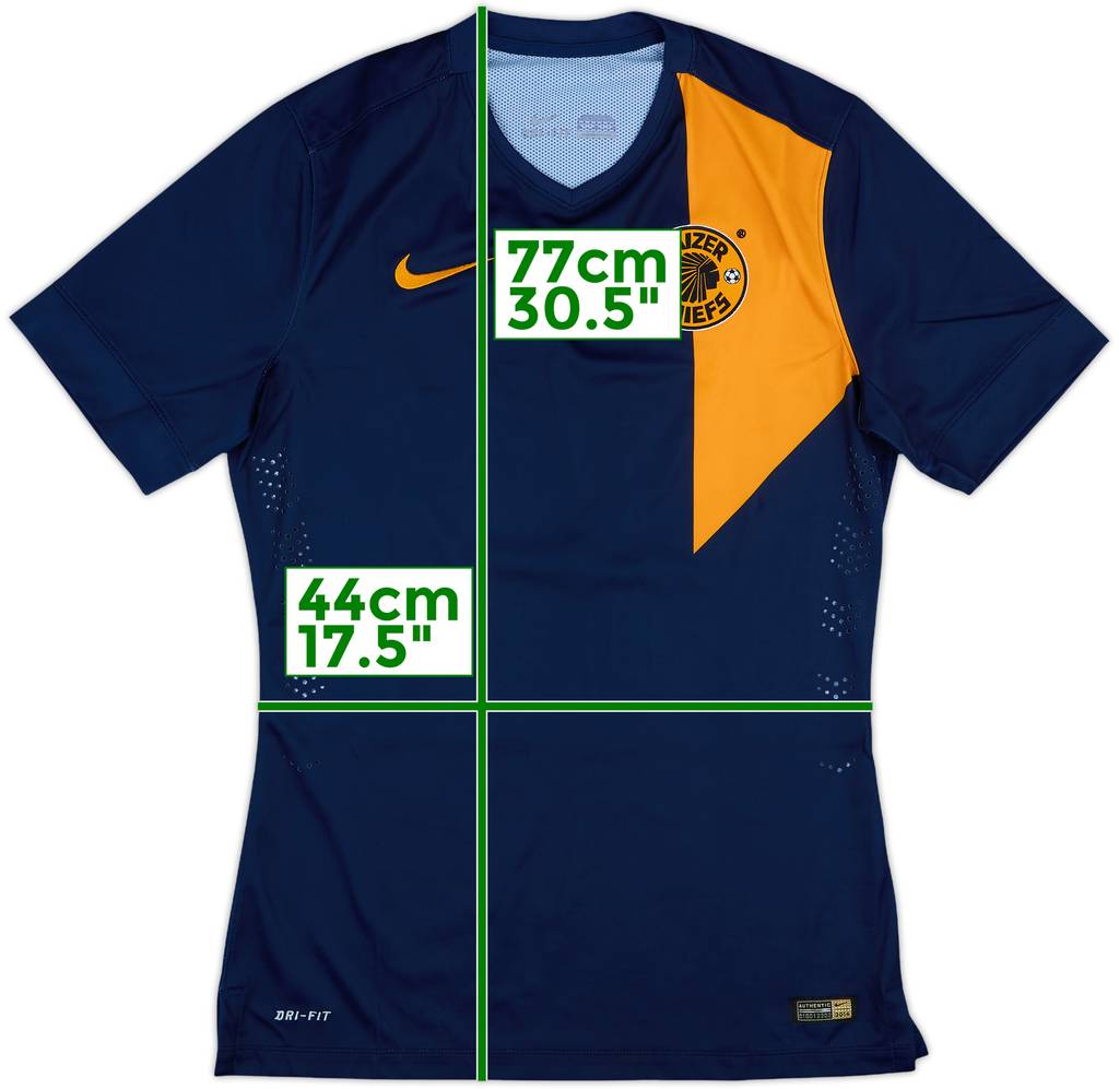 2014-15 Kaizer Chiefs Player Issue Away Shirt - 8/10 - (M)