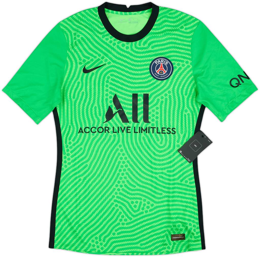 2020-21 Paris Saint-Germain Authentic GK S/S Shirt (M)