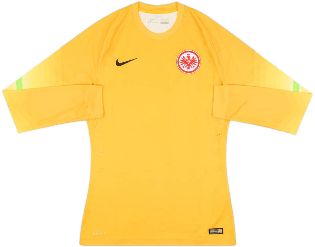 2014-15 Eintracht Frankfurt Player Issue GK Shirt - 8/10 - (M)