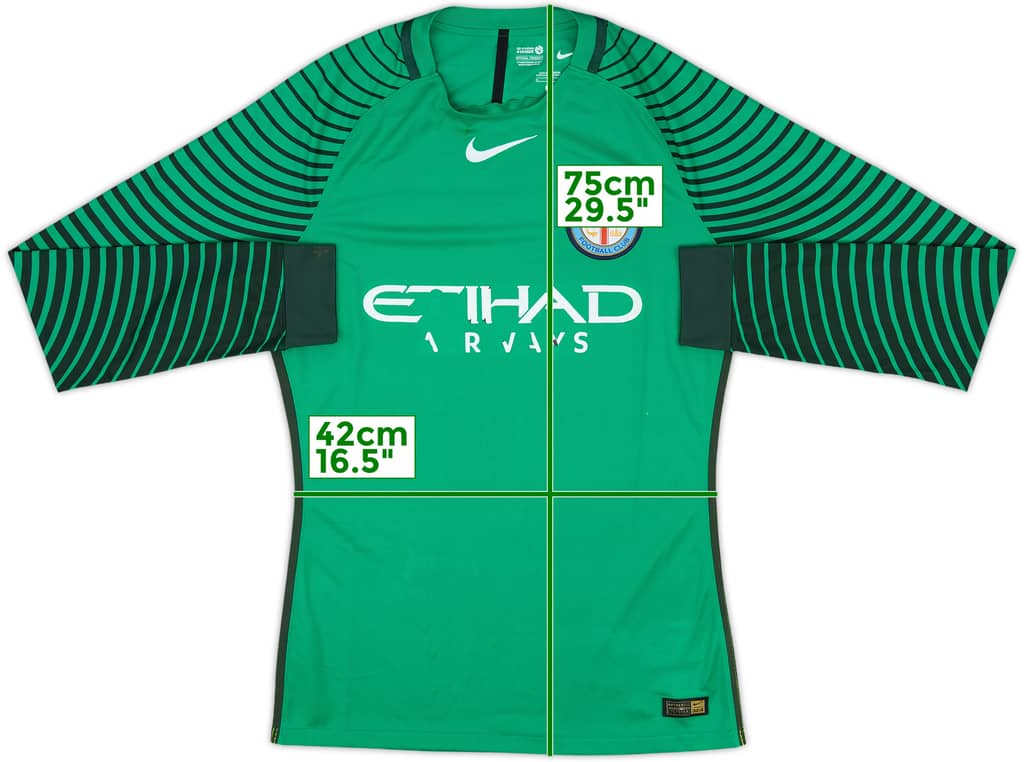 2018-19 Melbourne City Authentic GK Shirt - 4/10 - (M)