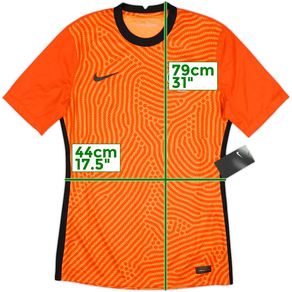 2020-21 Nigeria GK Authentic S/S Shirt (M)