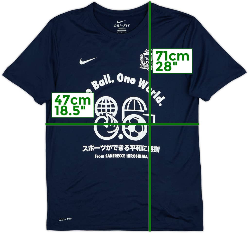 2016 Sanfrecce Hiroshima Nike Training Shirt - 10/10 - (L)