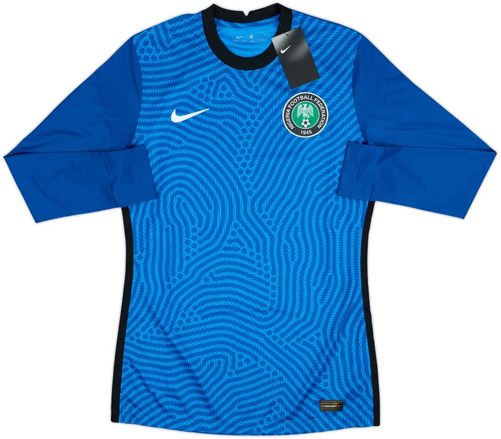 2020-21 Nigeria GK Authentic Shirt (M)